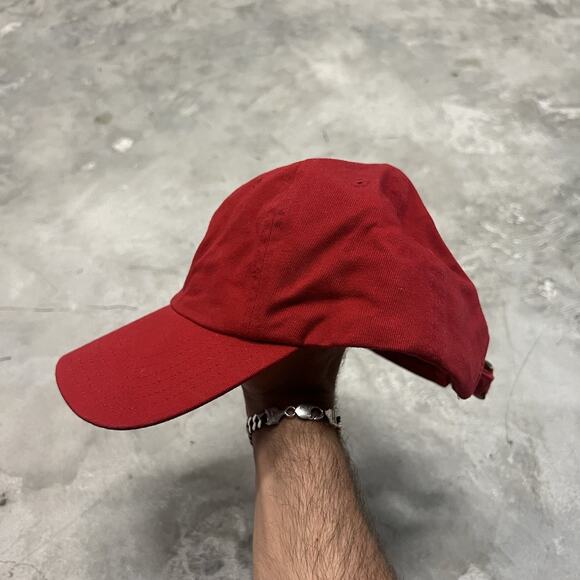 Vineyard Vines Lacrosse Hat Adjustable Red Whale Logo Preppy Strap Back Dad - Picture 3 of 6